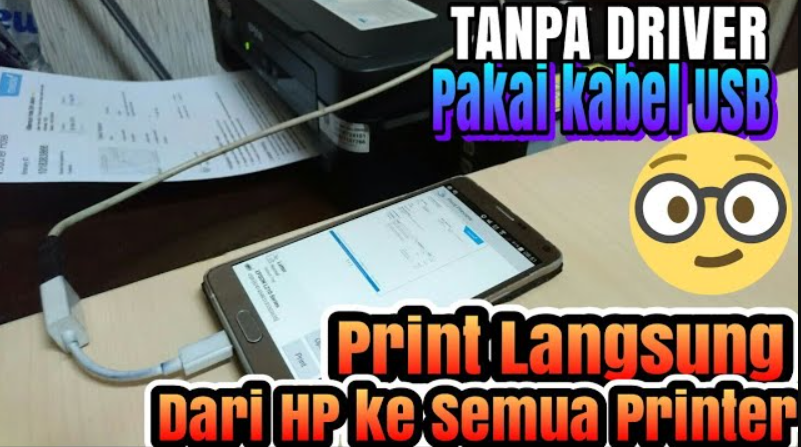 Cara Print dari HP Android ke Printer Semua Merk