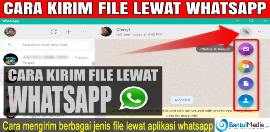 Cara Sederhana Kirim File Melalui Whatsapp
