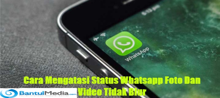 Cara Mengatasi Status Whatsapp Foto Dan Video Tidak Blur