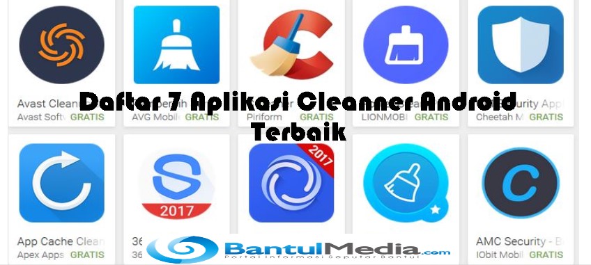 Daftar 7 Aplikasi Cleanner Android Terbaik