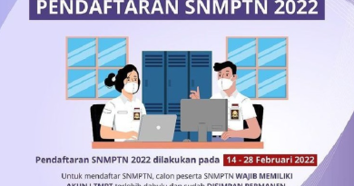 Pendaftaran SNMPTN 2022