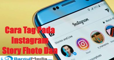 Cara Tag Pada Instagram Story Fhoto Dan Koment