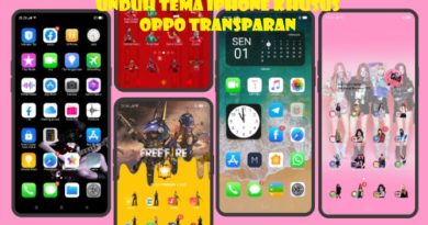 Unduh Tema iPhone Khusus Oppo Transparan