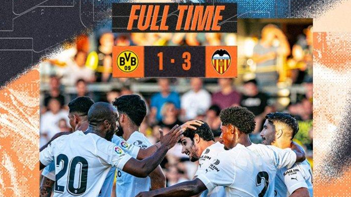 Valencia menang atas Borussia Dortmund